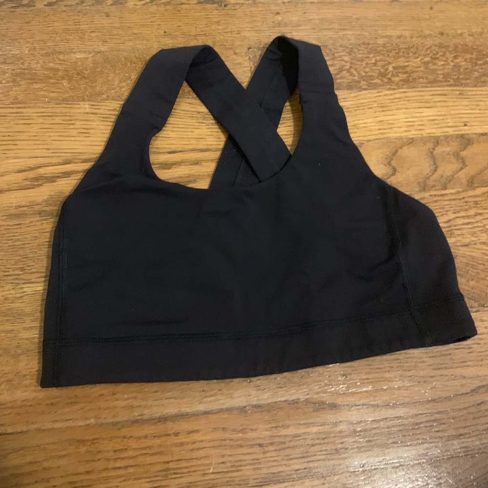 Lululemon Black Sports Bra Size 6